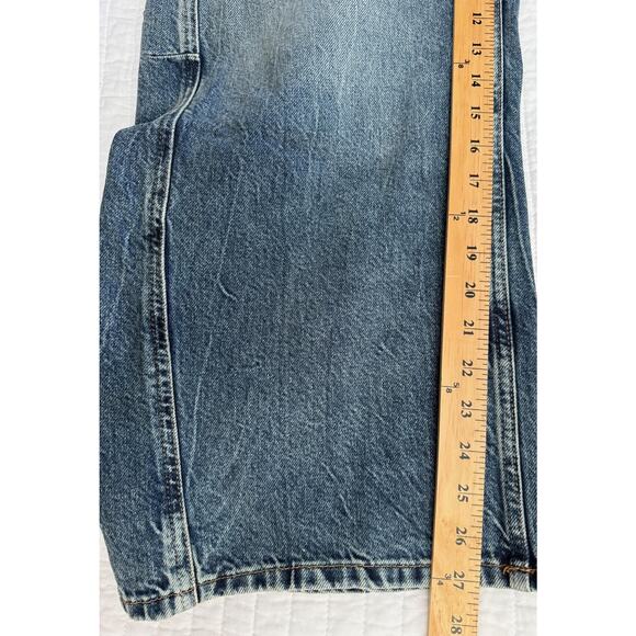 Good American Jeans Womens 8 Good Extreme Barrel High Rise Wide Leg Denim NWT - Picture 15 of 16
